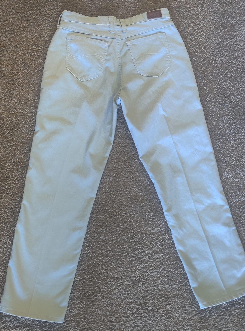 Lee Women's Straight-Leg Jeans in Light Green - Picture 2 of 9